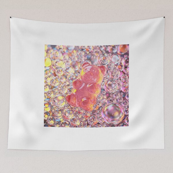 Item preview, Glossy Pink Gummy Bear 3D Render designed and sold by ryanguas.