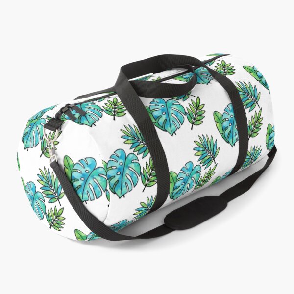 Item preview, Blue and Green Tropical Leaves designed and sold by GraphicsClub.