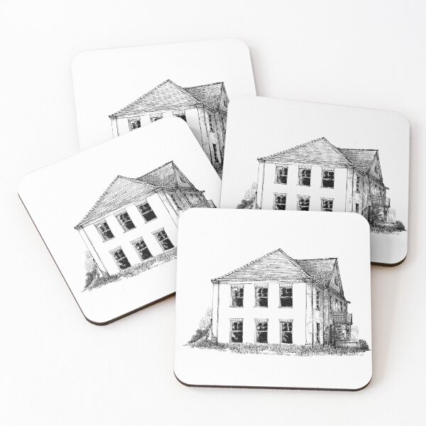 Item preview, Old house hand drawn sketch  designed and sold by midsketcher.