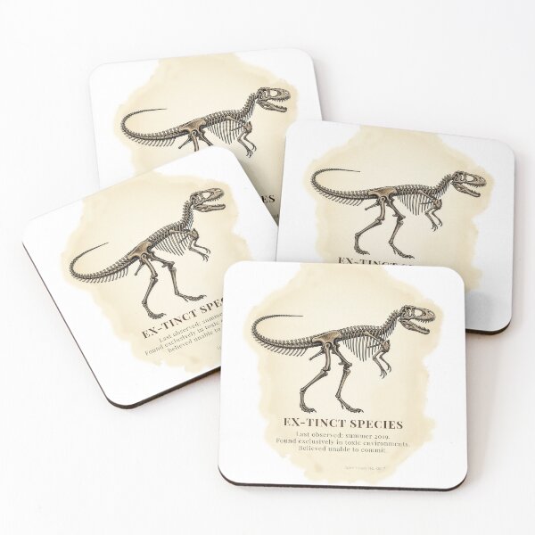 Item preview, Ex-tinct species funny breakup dinosaur fossil sarcastic ex relationship humor vintage design designed and sold by icemanphotos.
