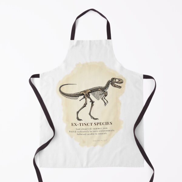 Item preview, Ex-tinct species funny breakup dinosaur fossil sarcastic ex relationship humor vintage design designed and sold by icemanphotos.
