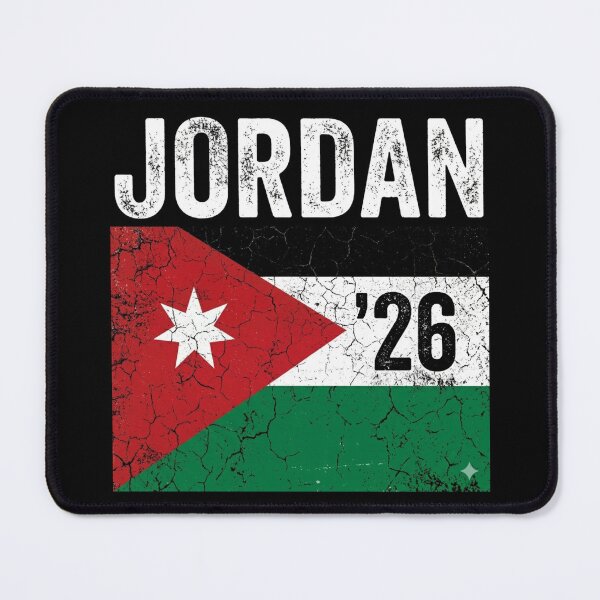 Item preview, Jordan Flag Vintage Distressed Design - Jordan '26 designed and sold by _ZENTAY_.