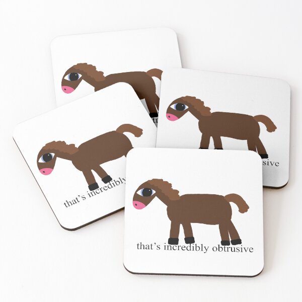 Item preview, Obtrusive Horse designed and sold by sarah1358.