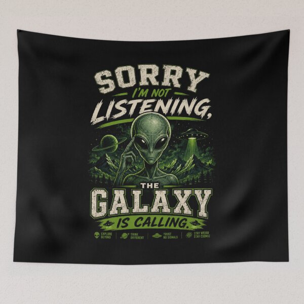 Item preview, RESIDENT ALIEN designed and sold by ALL ART .