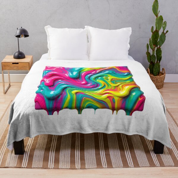 Item preview, Fluid Neon Jelly Melting Pattern designed and sold by ryanguas.