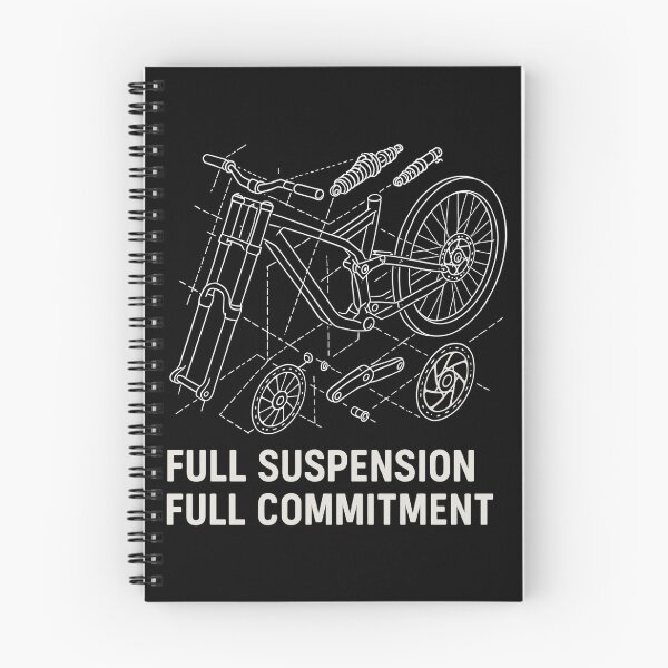 Item preview, Downhill bike sketch - Full suspension saying designed and sold by Pineapple-Tree.