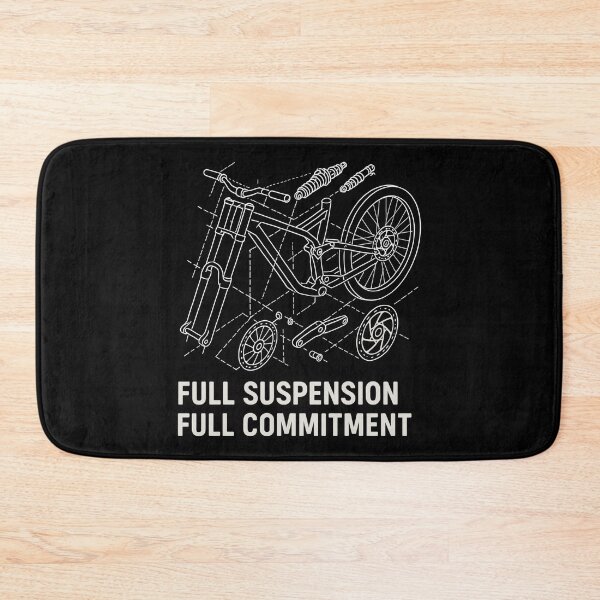 Item preview, Downhill bike sketch - Full suspension saying designed and sold by Pineapple-Tree.