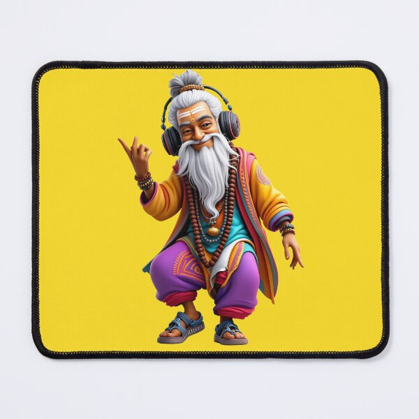 Item preview, Funky Yogi Baba designed and sold by krazzyremo.