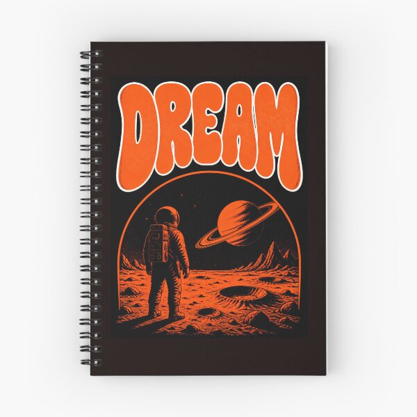 Item preview, Psychedelic 70s rock poster style dream astronaut designed and sold by athinaskaos.