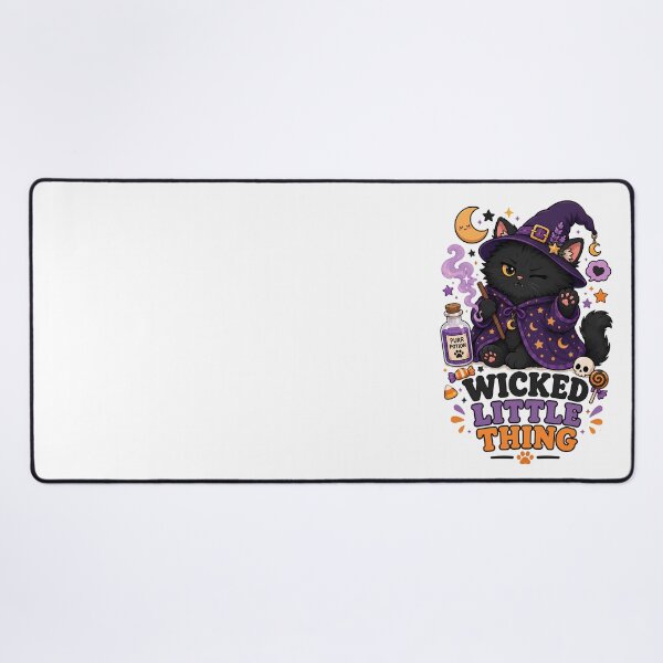 Item preview, Wicked Little Thing Witchy Black Cat Sticker designed and sold by MoodCats.