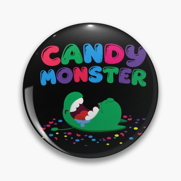 Item preview, Candy Monster cartoon design for candy lovers designed and sold by messy-nessie.