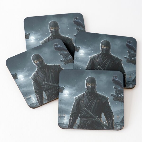 Item preview, Ninja: Moonlight Raven | FUJIYAMA JAPAN designed and sold by FUJIYAMA-JAPAN.