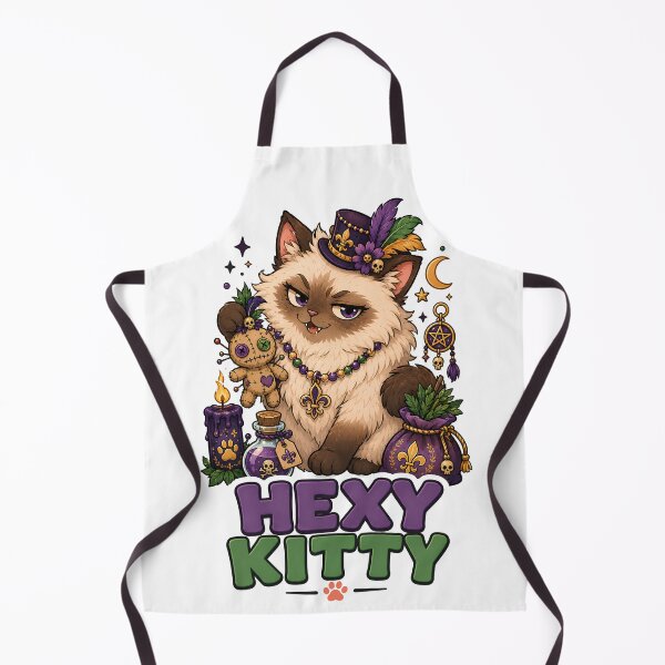 Item preview, Hexy Kitty Witchy Cat Sticker designed and sold by MoodCats.