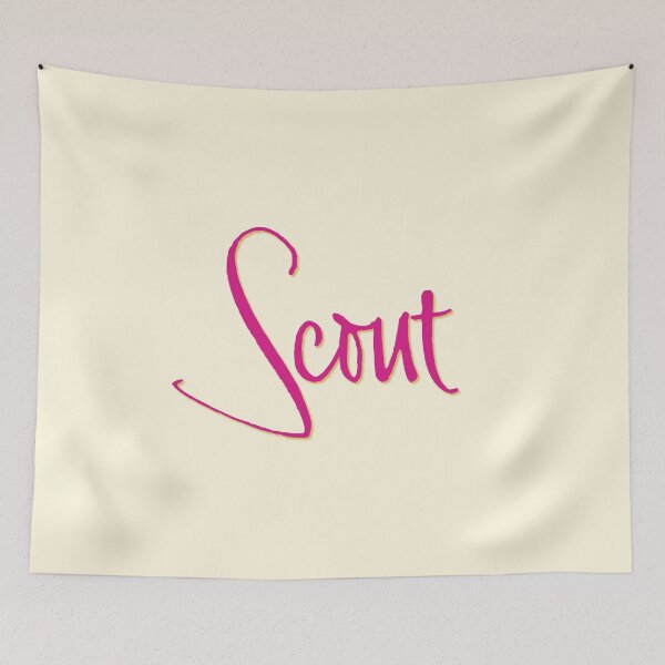Item preview, SCOUT personalized type design designed and sold by CharlottePlaceArt.
