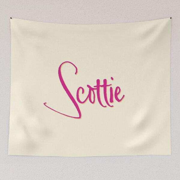 Item preview, SCOTTIE personalized type design designed and sold by CharlottePlaceArt.