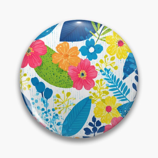 Item preview, Summertime Colorful Vibrant Flowers Modern Contemporary Pattern designed and sold by DEC02.