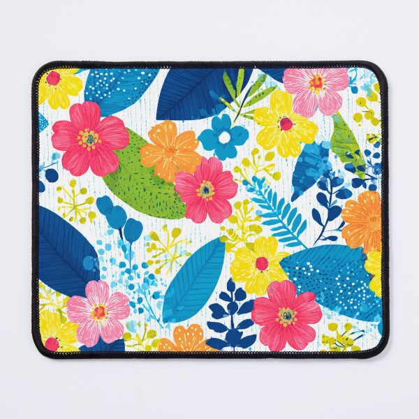 Item preview, Summertime Colorful Vibrant Flowers Modern Contemporary Pattern designed and sold by DEC02.