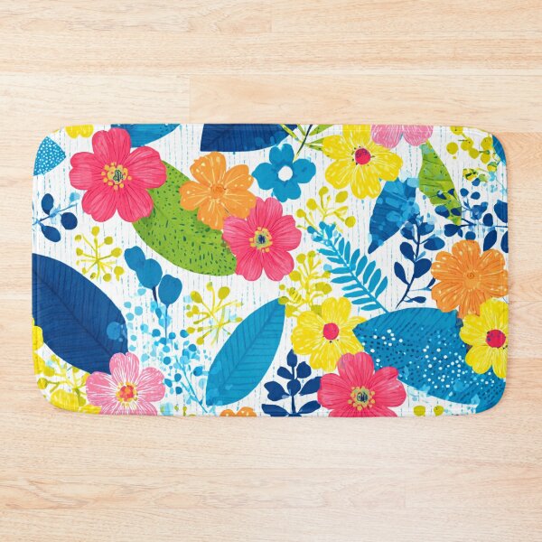 Item preview, Summertime Colorful Vibrant Flowers Modern Contemporary Pattern designed and sold by DEC02.