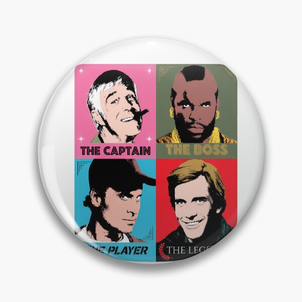 Item preview, Retro 80s TV Team 4 Panel Pop Art designed and sold by Noheqa.