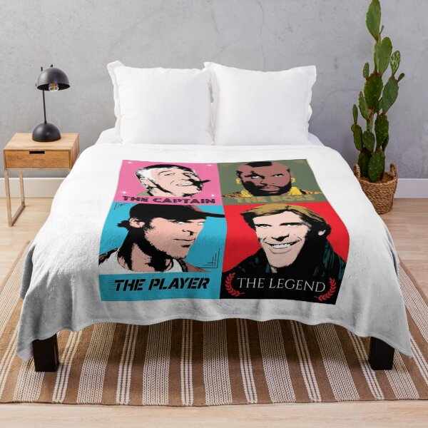 Item preview, Retro 80s TV Team 4 Panel Pop Art designed and sold by Noheqa.