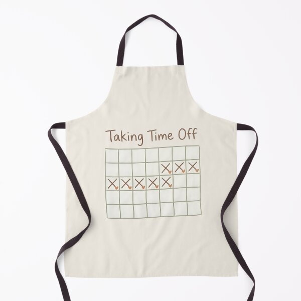 Item preview, Taking Time Off Calendar designed and sold by VibeShift Studio.