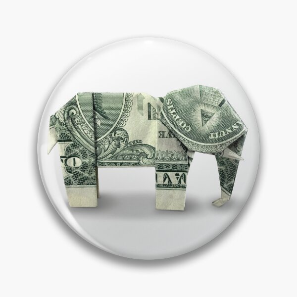 Item preview, Money Origami Elephant designed and sold by Vincent_Artist.