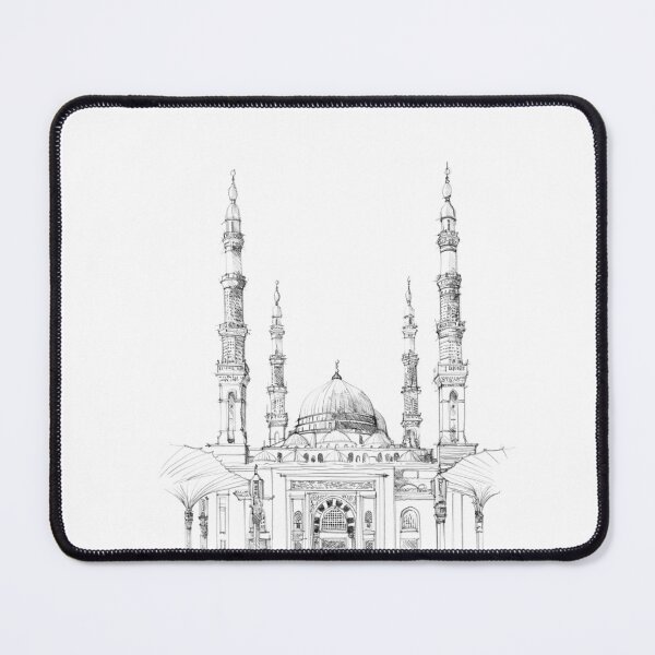 Item preview, Holy mosque Masjid An Nabawi pencil sketch  designed and sold by midsketcher.