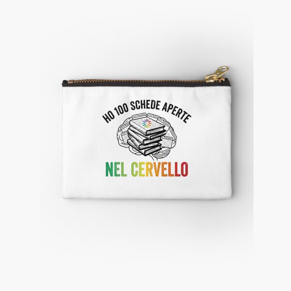 Item preview, Ho 100 schede aperte nel cervello - Citazione ironica per amanti dei libri e studenti designed and sold by MyTeePlace.