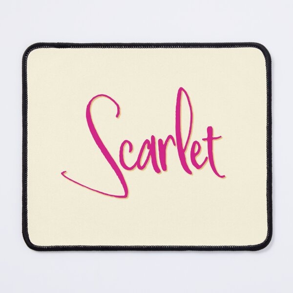 Item preview, SCARLET personalized type design designed and sold by CharlottePlaceArt.