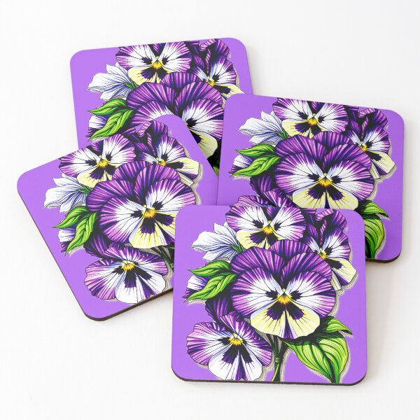 Item preview, Purple Pansys designed and sold by ViaARTfactory.