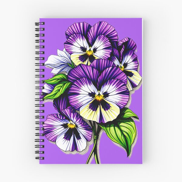 Item preview, Purple Pansys designed and sold by ViaARTfactory.