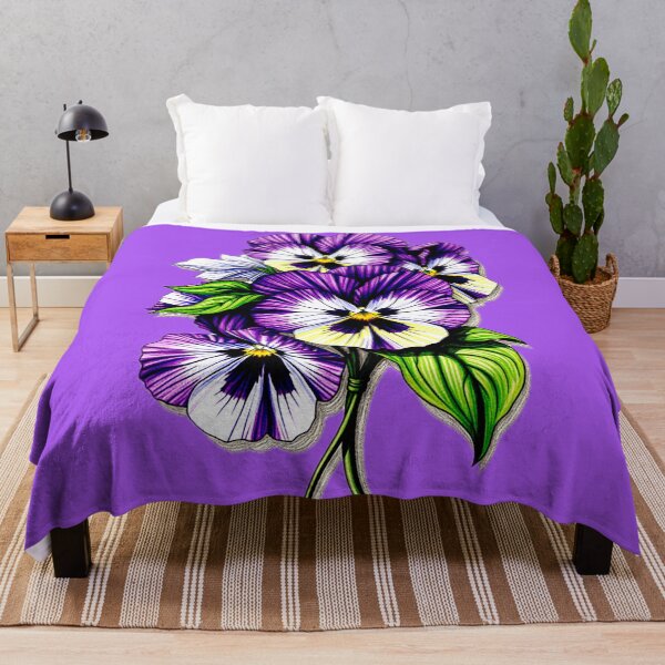 Item preview, Purple Pansys designed and sold by ViaARTfactory.