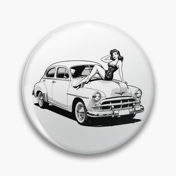 Item preview, Rockabilly Hot Rod Pin-Up Car Vintage Shirt designed and sold by Pineapple-Tree.