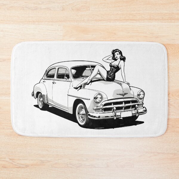 Item preview, Rockabilly Hot Rod Pin-Up Car Vintage Shirt designed and sold by Pineapple-Tree.