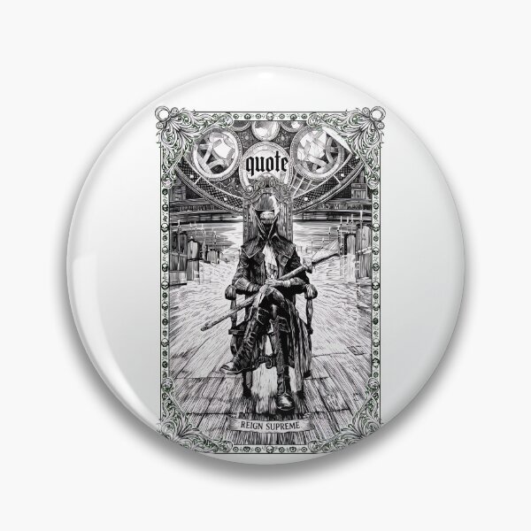 Item preview, Gothic Throne Hunter Detailed Ink Design designed and sold by Noheqa.