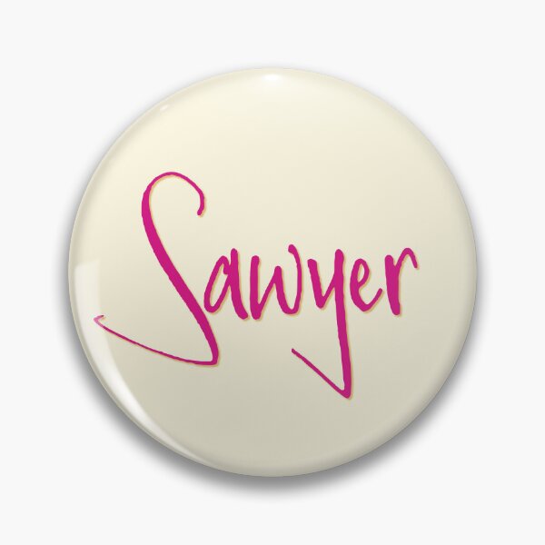 Item preview, SAWYER personalized type design designed and sold by CharlottePlaceArt.
