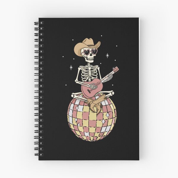 Item preview, Funny Skeleton Cowboy Disco Ball Guitar Rave Halloween Boys Girls Kids designed and sold by rafaeltto.