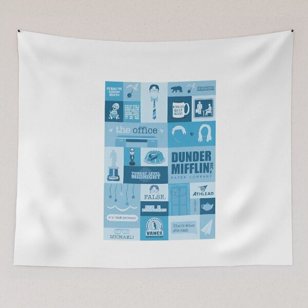 Item preview, Office Comedy TV Show Collage Icon Tee designed and sold by Noheqa.