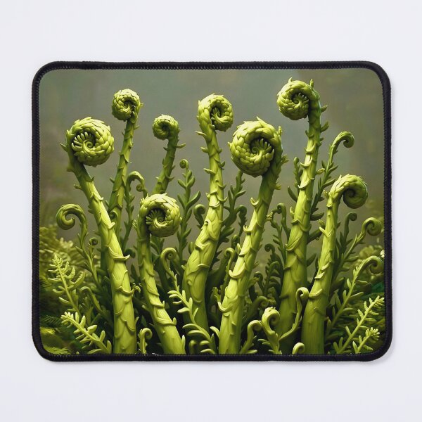 Item preview, Fiddlehead Ferns in the Forest designed and sold by Vicky Brago-Mitchell®.