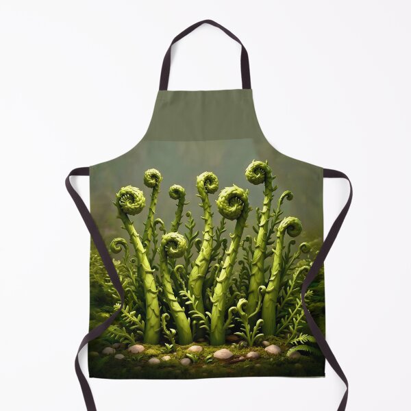 Item preview, Fiddlehead Ferns in the Forest designed and sold by Vicky Brago-Mitchell®.