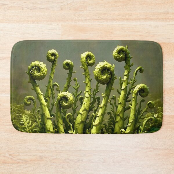 Item preview, Fiddlehead Ferns in the Forest designed and sold by Vicky Brago-Mitchell®.