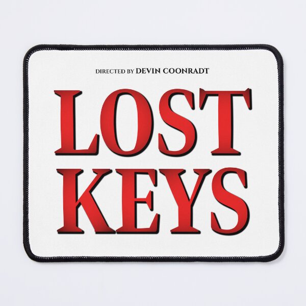 Item preview, Lost Keys Directed By (Black Font) designed and sold by DevinCoonsMerch.