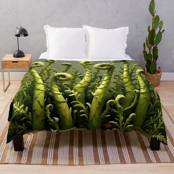 Item preview, Fiddlehead Ferns in the Forest designed and sold by Vicky Brago-Mitchell®.