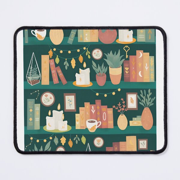 Item preview, Cozy Bookshelf Aesthetic Hobby Decor Design designed and sold by Noheqa.