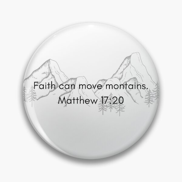 Item preview, Matthew 17:20 designed and sold by Faithful-Canvas.