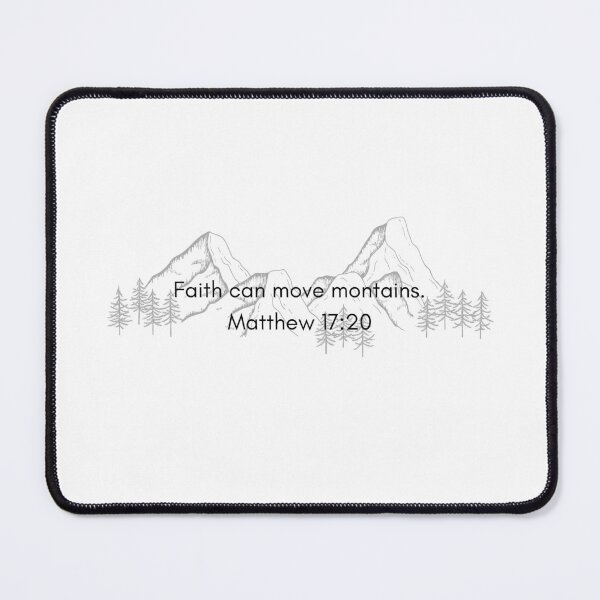 Item preview, Matthew 17:20 designed and sold by Faithful-Canvas.