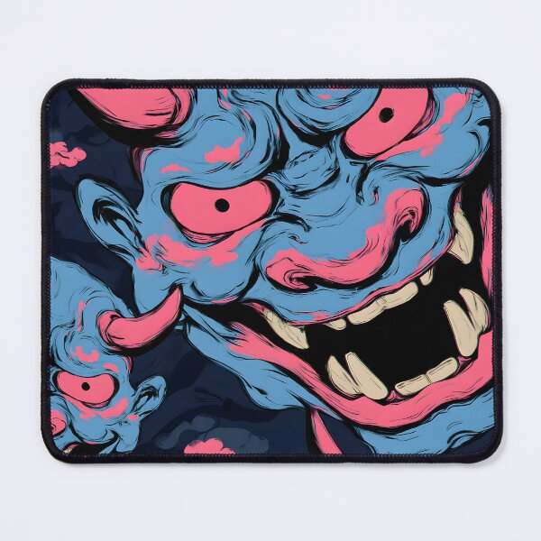 Item preview, Japanese oni mask designed and sold by Newrealis.