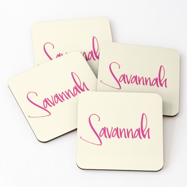 Item preview, SAVANNAH personalized type design designed and sold by CharlottePlaceArt.