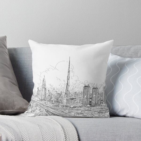 Item preview, Fenomenal Dubai city sketch  designed and sold by midsketcher.