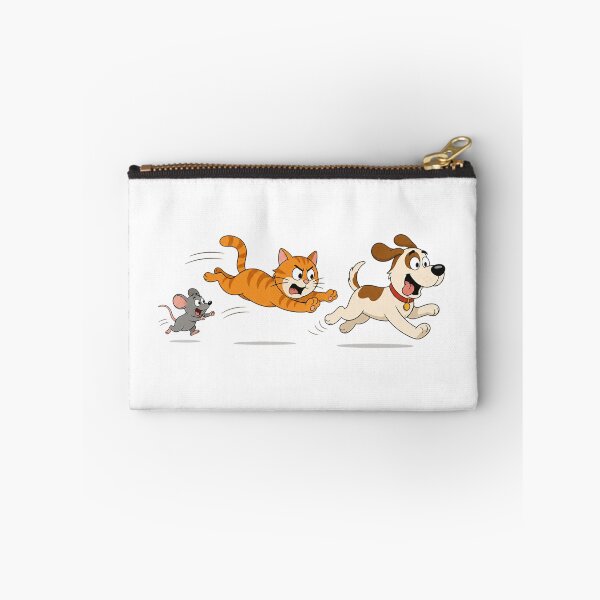 Item preview, Mouse vs Cat vs Dog Funny Cartoon Design | Animal Chase design designed and sold by Jandedan.